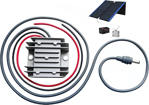 Adaptador Starlink Mini de 12 V, convertidor de 12 V24 V a 30 V 3.5 A con cable de alimentación de CC, cable adaptador de alimentación de entrada de