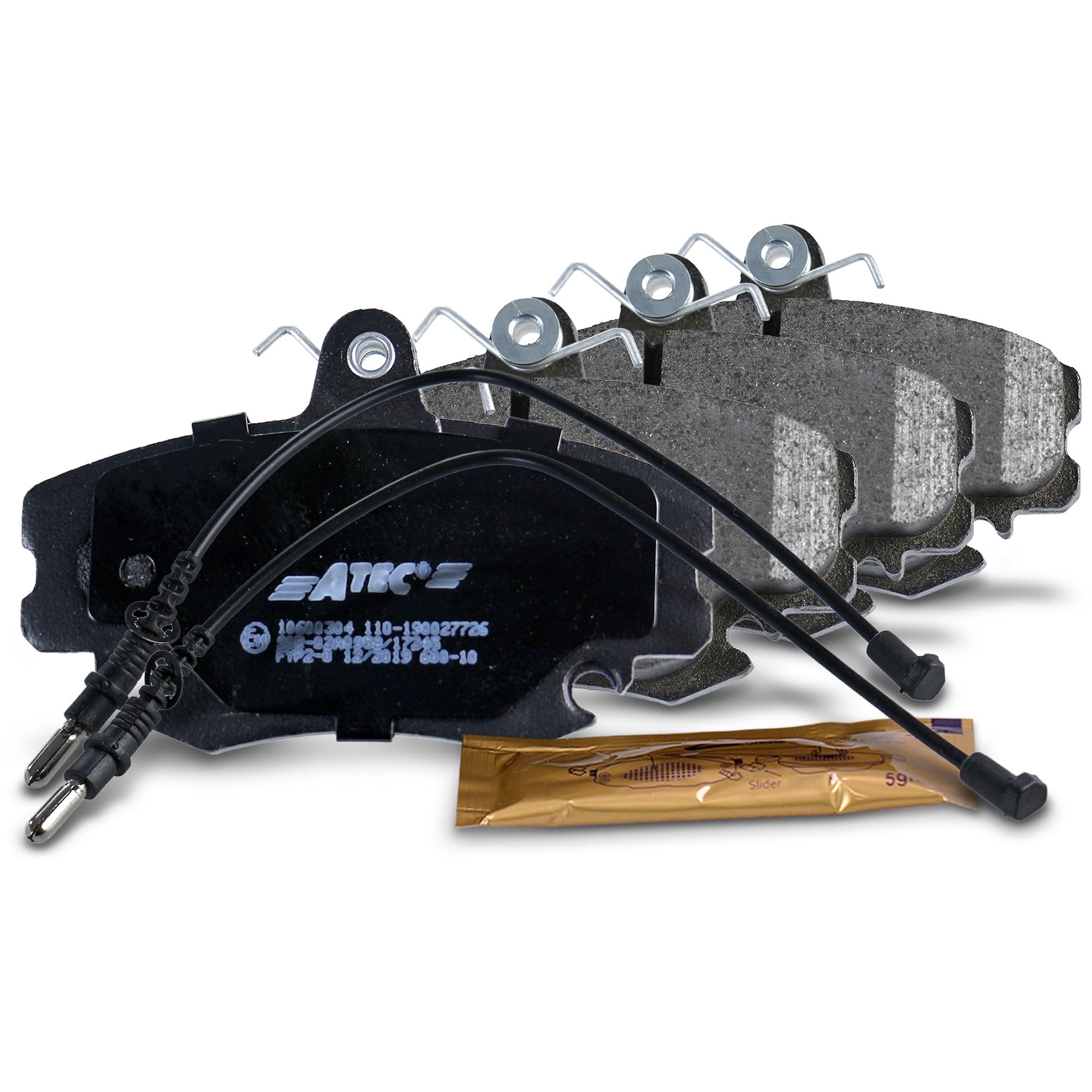 ATEC Germany Set freni asse anteriore incl. dischi freno Ø 259 mm ventilati + pastiglie freno anteriori Compatibile con DACIA LOGAN (LS_), SANDERO, RENAULT LOGAN I, SANDERO/STEPWAY I (BS_), TWINGO