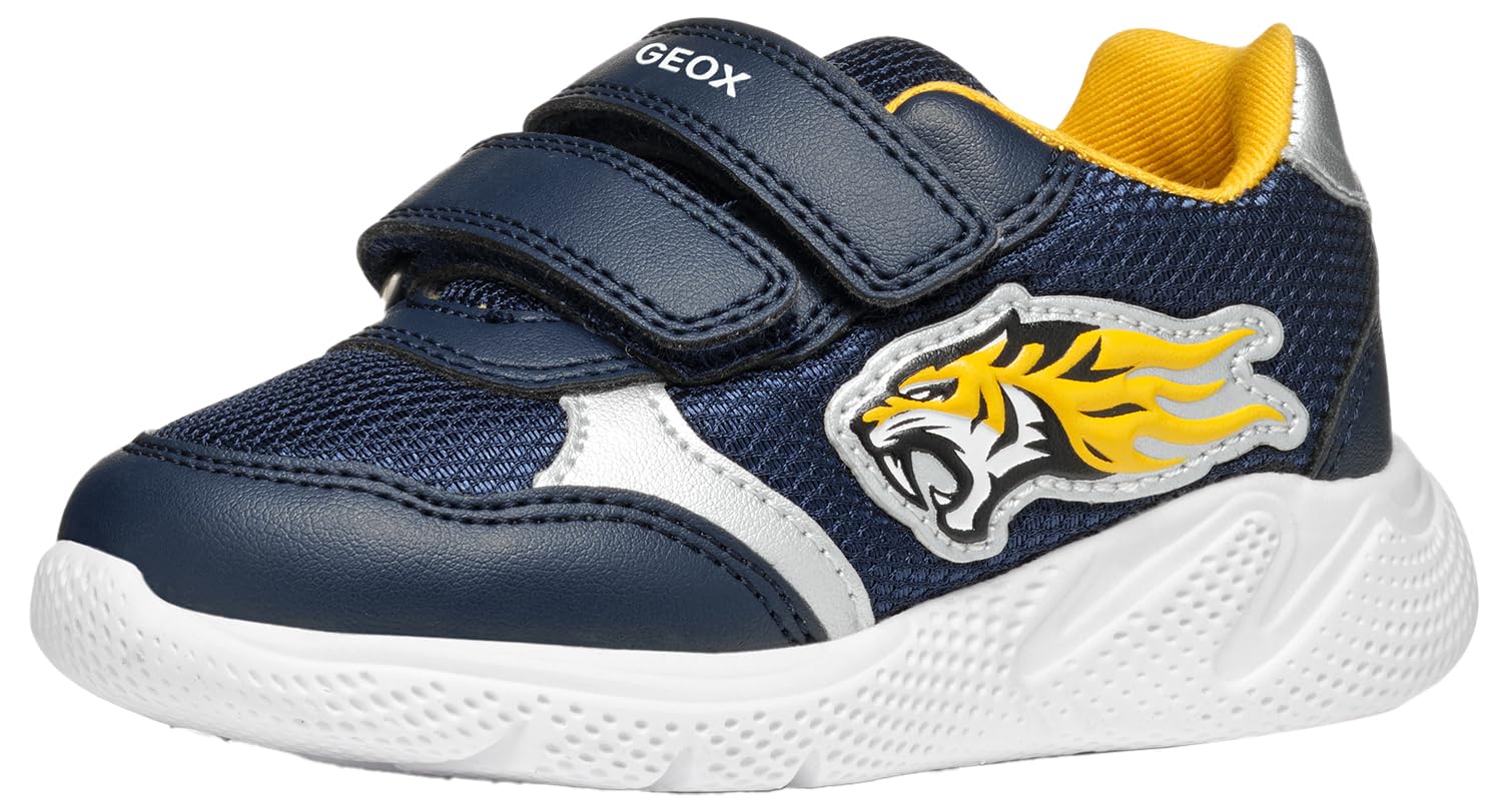 Geox Niemowlęta - chłopcy B Sprintye Boy BAdidasy