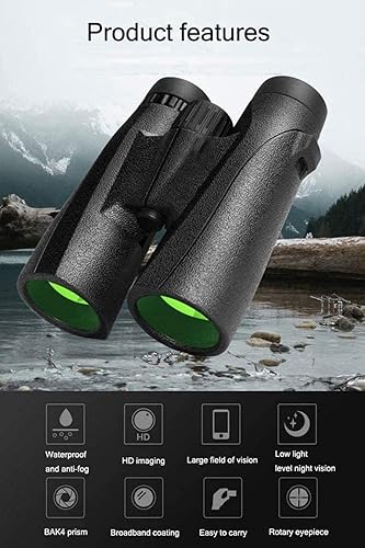 Miniatura 2 de Telescopio Binoculares port225;Azulejos, telescopio Profesional para Exteriores, visi243;n Nocturna, Vista Profesional, Prisma Bak4, Alta