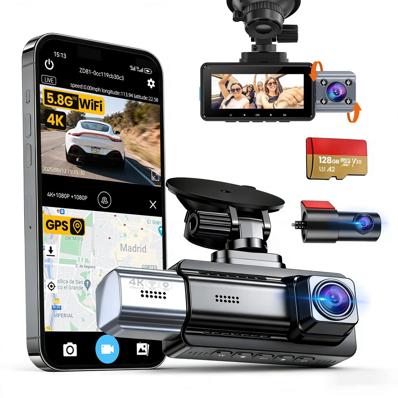JIMIMAX ZD81 Dash Cam