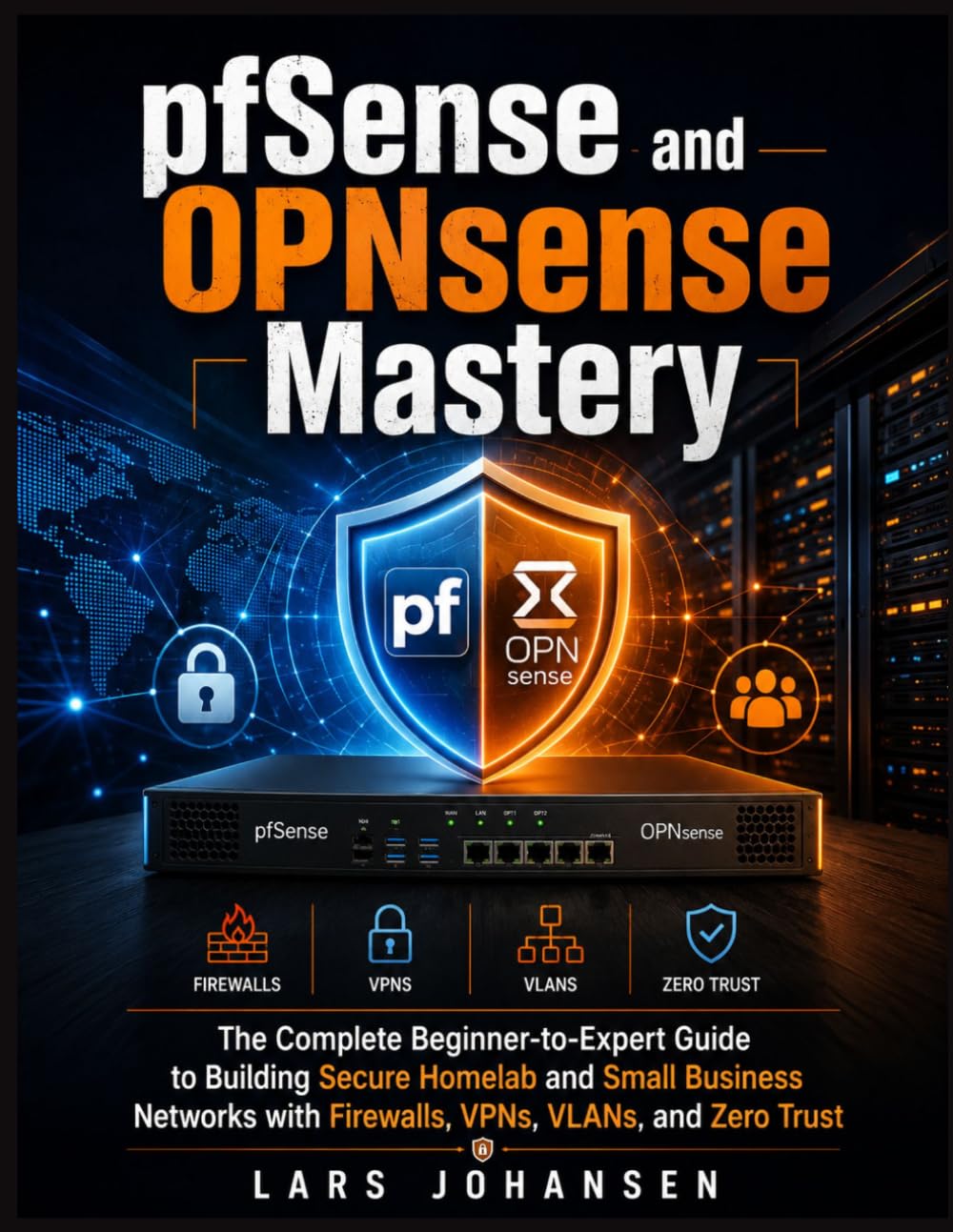pfSense and OPNsense Mastery: The Complete Beginner-to-Expert Guide to Building Secure Homelab and Small Business Networks with Firewalls, VPNs, VLANs, and Zero Trust