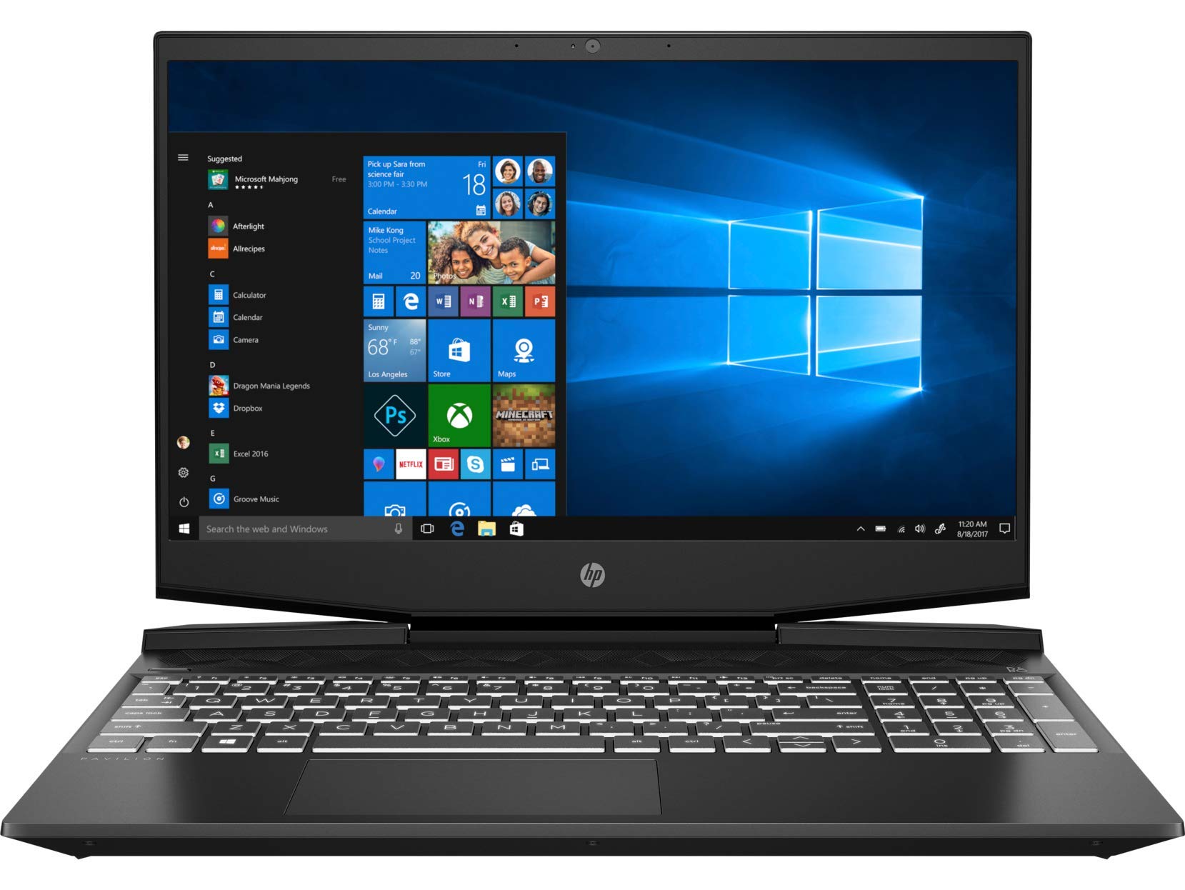 HP Pavilion Gaming 10th Gen Intel Core i5 Processor 15.6 inches(39.6cm) FHD Gaming Laptop (16GB/512GB SSD + 32GB Optane/144 Hz/Windows 10 Home/NVIDIA GTX 1650 4GB/Shadow Black), 15-dk1146TX, 2.23Kg