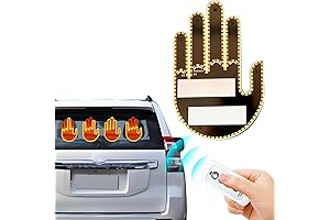 Glogesture Hand Light Controlled by Wireless Remote, Reload Sign for Car