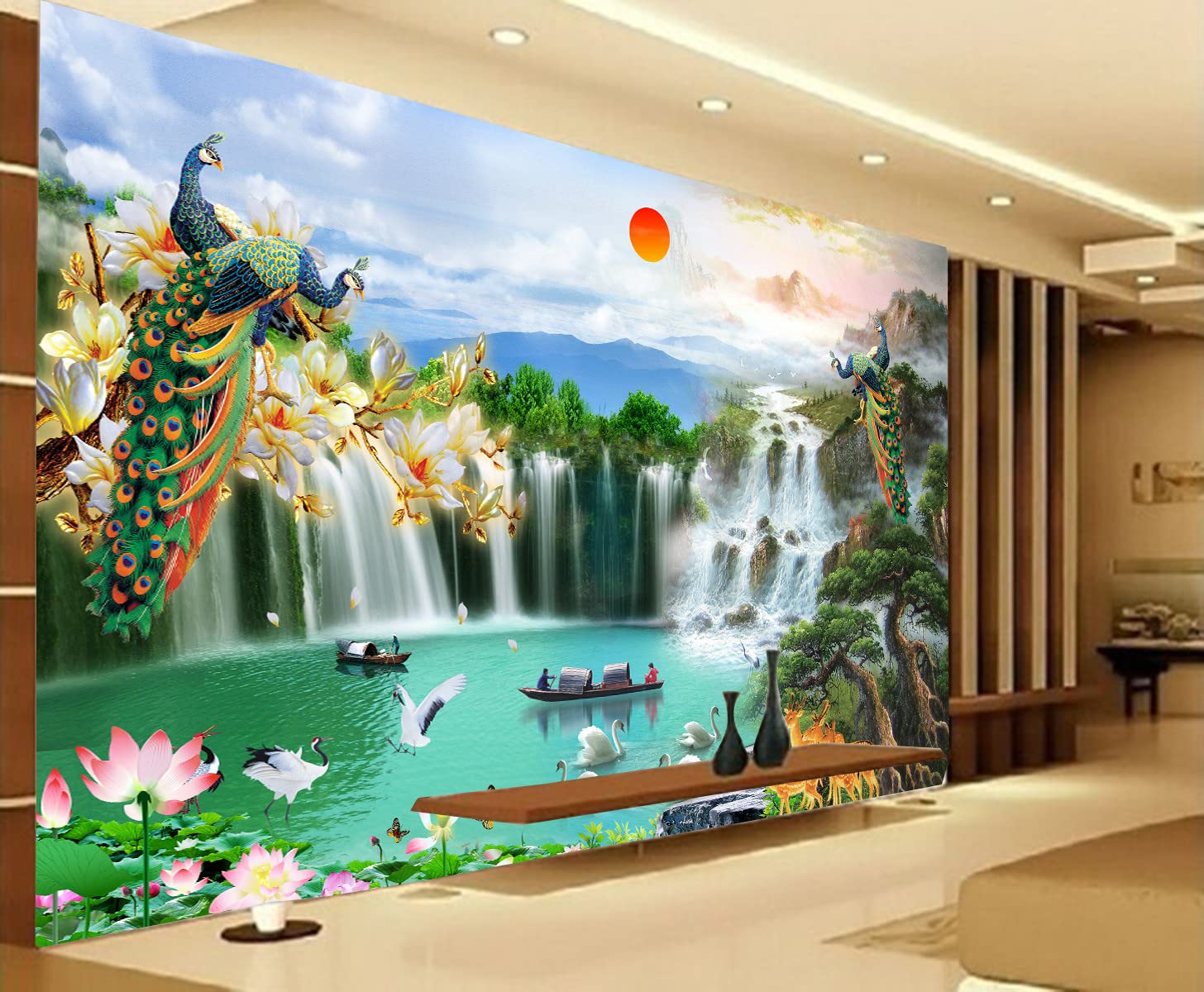 HD RAPID DESIGN Decorative Large Wallpaper Wall Sticker for Home Decor, Living Room, Bedroom, Hall, Kids Room, Play Room, Office Dcor 37 (B09W9LJ974) Amazon Price History, Amazon Price Tracker