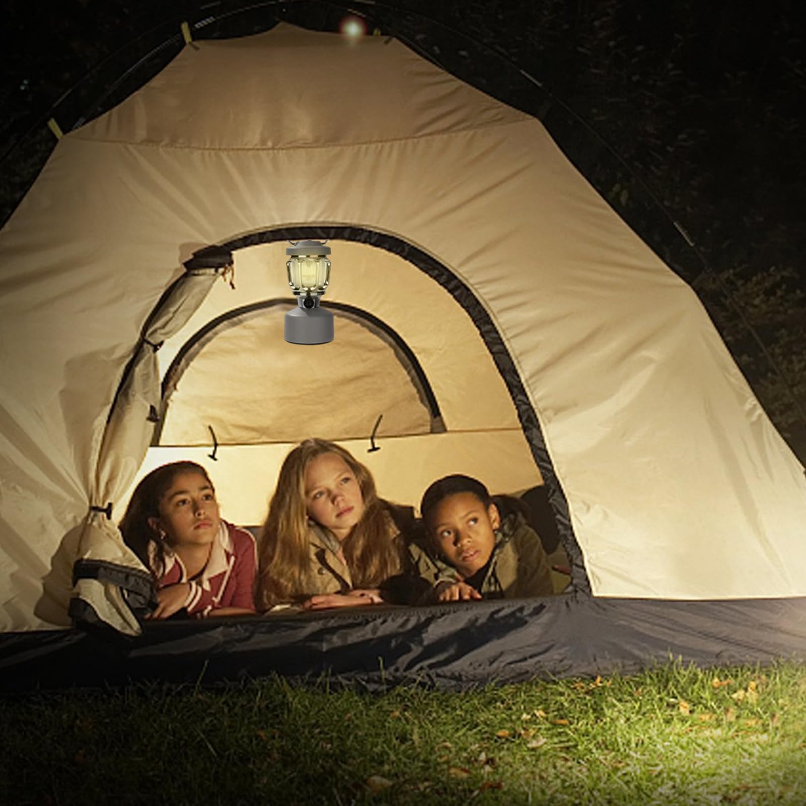 Lanterna da campeggio portatile - Illuminazione esterna a batteria | torcia a LED impermeabile | Luce notturna ricaricabile per stalle di casette da giardino per escursioni cottage casa