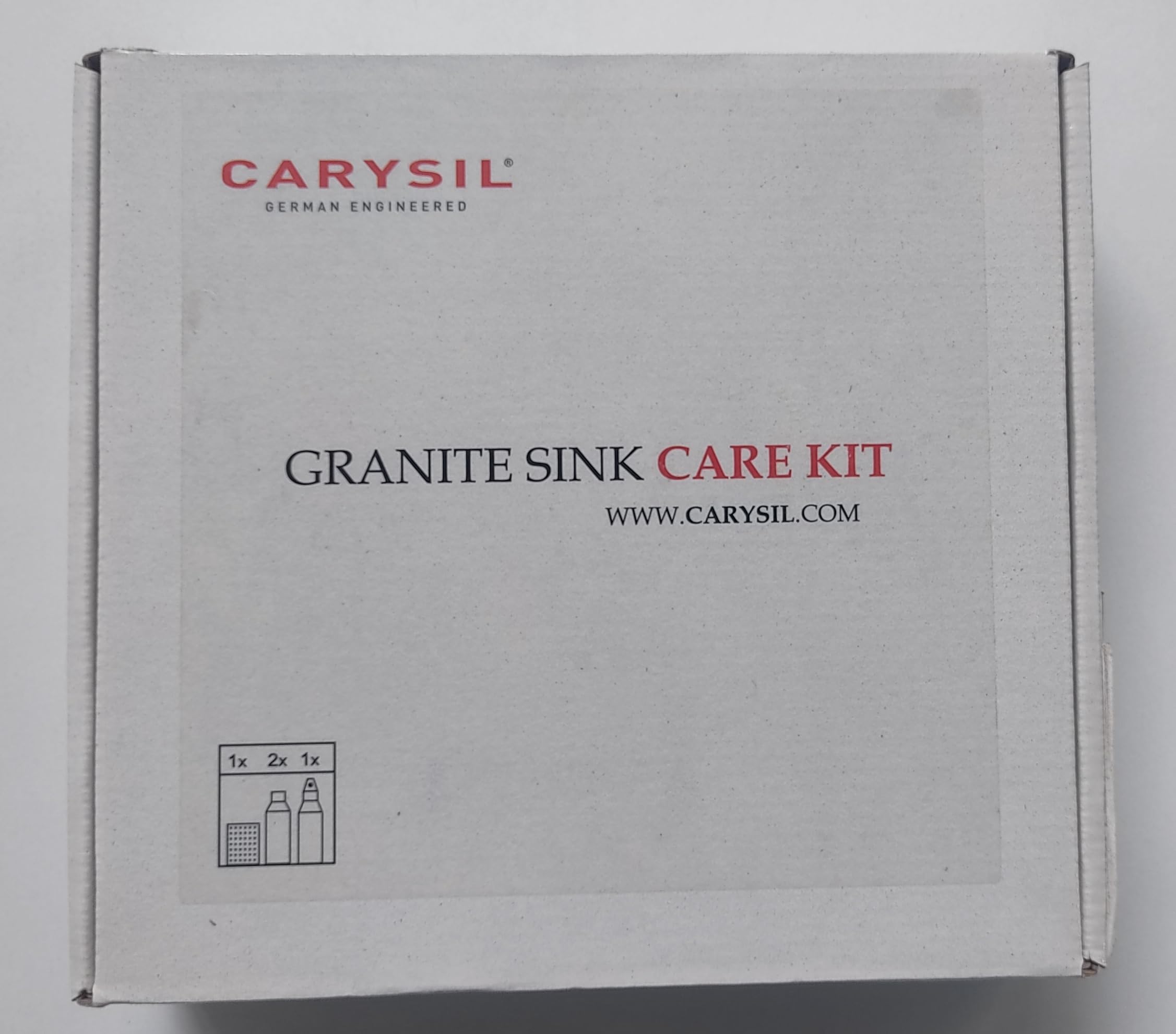 Carysil Granite/Quartz Sink Care Kit for Stain Remover, Lime Scale Depositions, Food Stains remover, 3 in 1 cleaning kit for kitchen sink - 250 ml (B0D4DWHSJD) Amazon Price History, Amazon Price Tracker