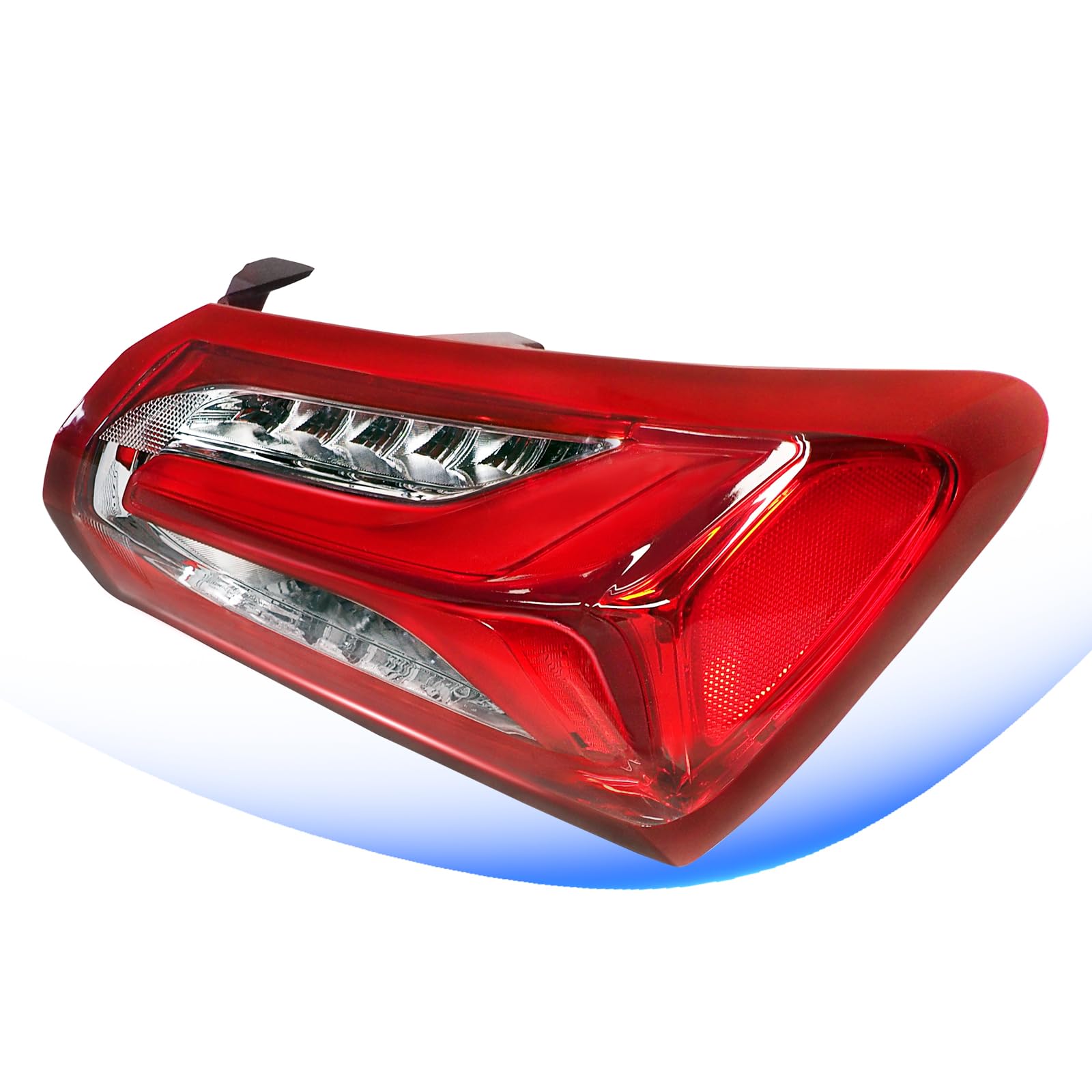 Tail Light Compatible with Chevrolet Malibu 2019 2020 2021 2022 Chevy Malibu LED Taillights Assembly Brake Lamp Replace 84595943 GM2805143 (Right Passenger Side)