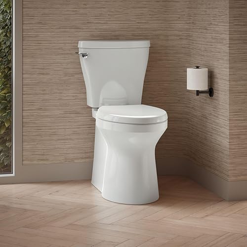 Miniatura 2 de Kohler K-20197-0 Betello - Inodoro alargado de 2 piezas con Revolution 360, color blanco