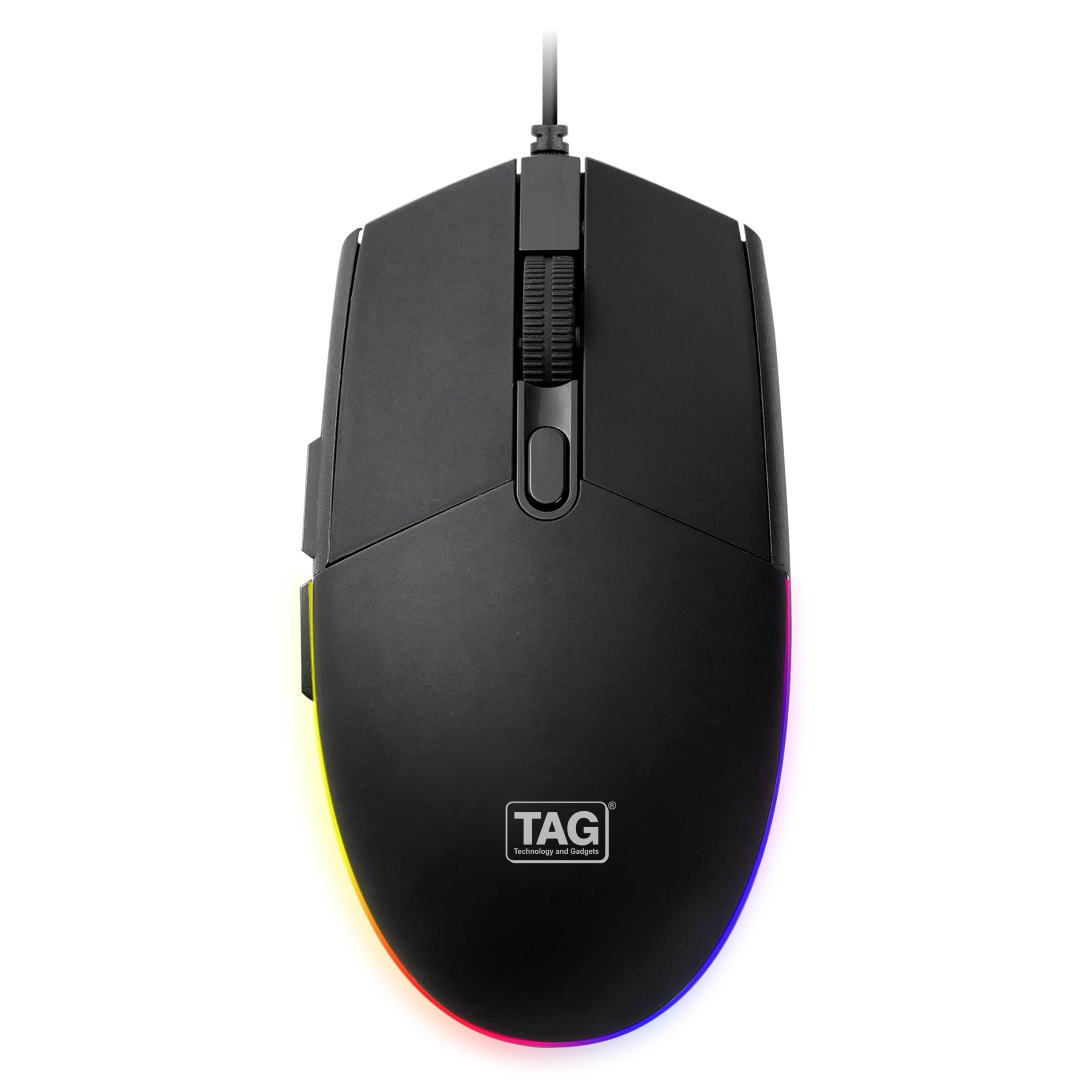 TAG Ivy Wired Gaming Mouse with 6 Buttons, High Precision, up to 1600 DPI, USB Interface, Breathing LED, DPI Switch, Lightweight and Portable-image-47