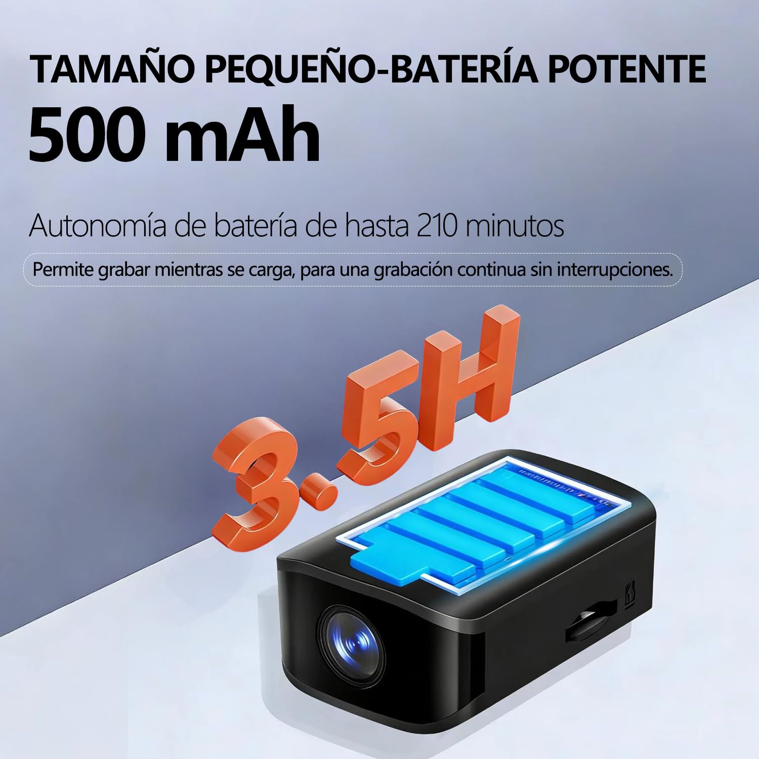 Mini Cámara Espía Camara - 1080P Oculta Cámara - Micro Cámara vigilancia - detección Movimiento, Sensor de Gravedad, visión Nocturna, Grabación cíclica, sin función WiFi