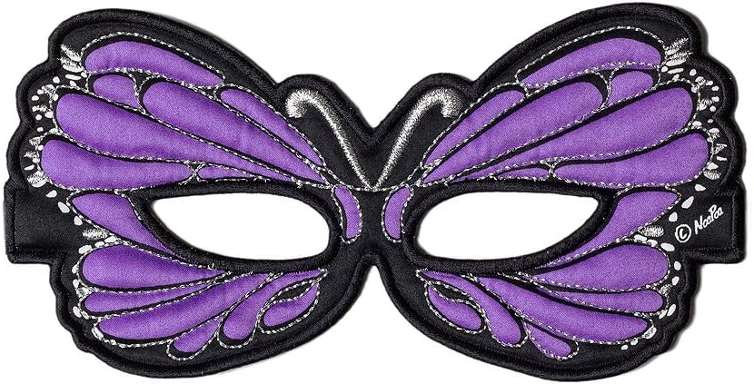 Douglas Cuddle Toys Purple Butterfly Mask (50700)