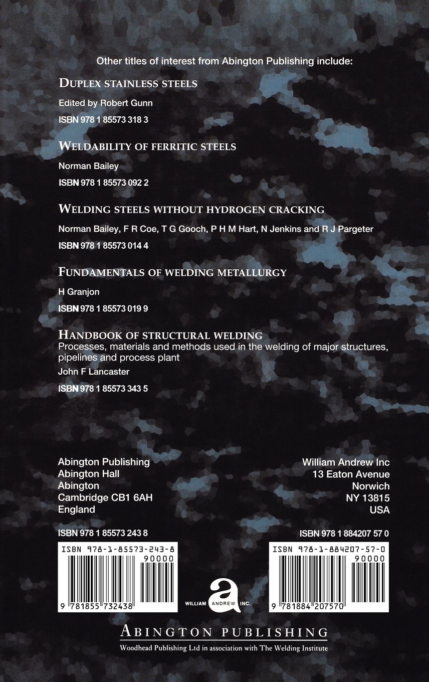 Metallurgy of Basic Weld Metal