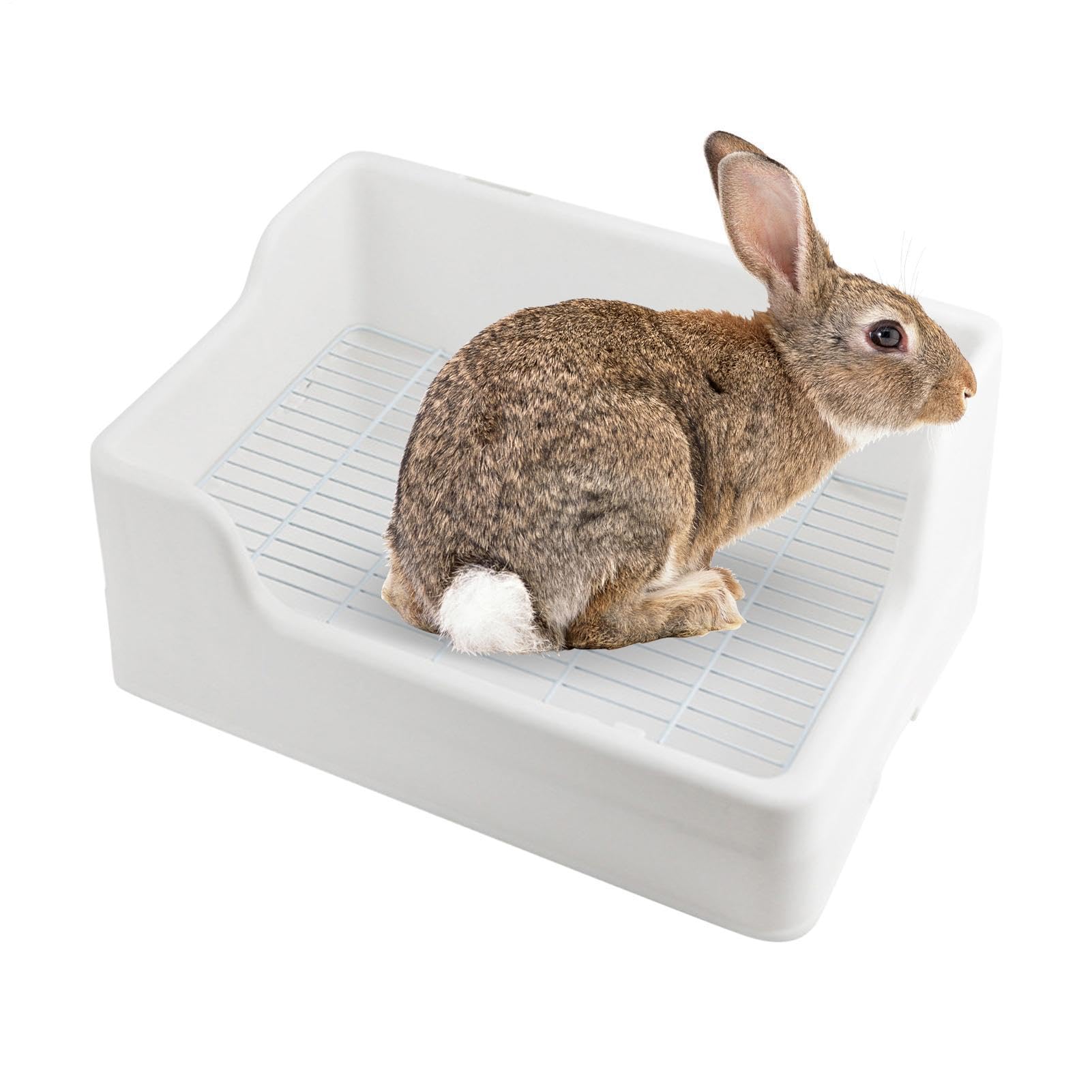 Generisch Bunny Litter Box | Small Animal Toilet Cage Potty Trainer
