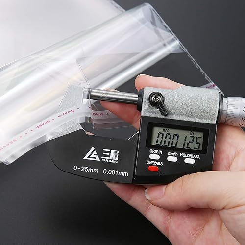 Miniatura 2 de Bolsas de celofán transparentes con cierre autoadhesivo, bolsas de polietileno autoadhesivas para empacar galletas y regalos.