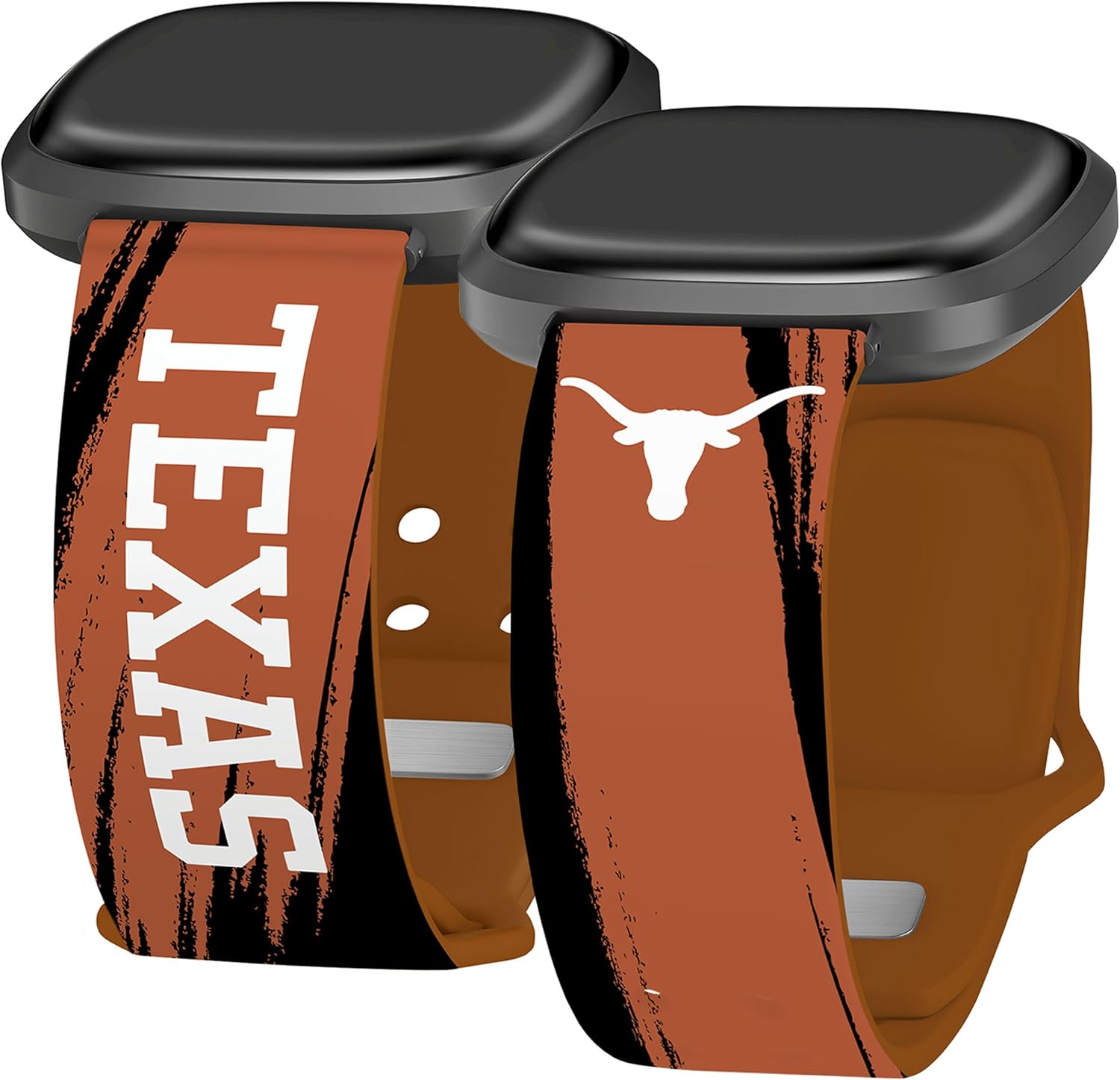 Affinity Bands Texas Longhorns HD Watch Band Compatible with Fitbit Versa 3 and Sense
