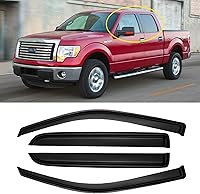 Vista 26 de Protección contra lluvia para ventanas para Ford Explorer/Mercury Mountaineer 2002-2010, protector de visera de ventana, deflector de viento