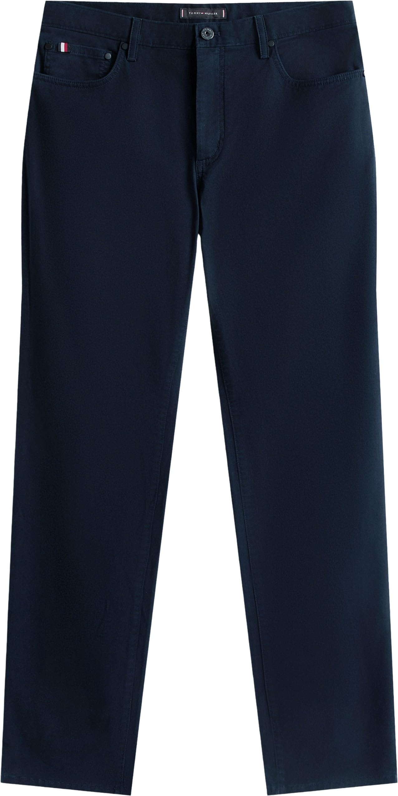 Tommy Hilfiger Uomo Pantaloni Chino Core Denton Essential Twill Straight Fit