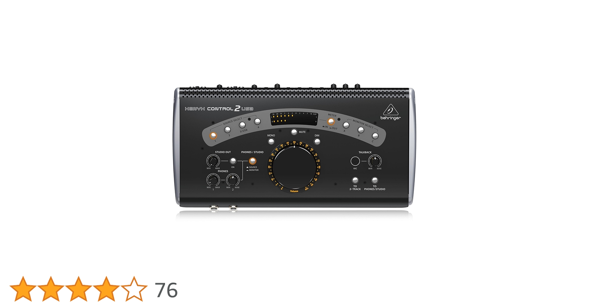 Amazon.co.jp: べリンガー モニターコントローラー ステレオ4入力 Amazon.co.jp: べリンガー モニターコントローラー ステレオ4入力