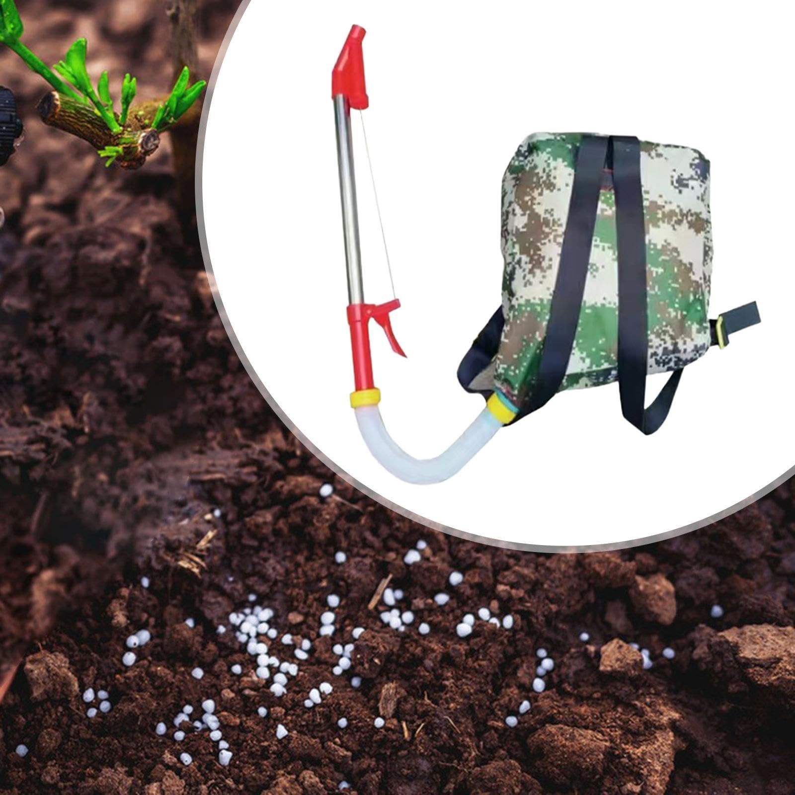 bnf® Fertilizer Spreader Handheld Corn Vegetables Adjustable Fertilizer Dispenser Red Stainless Steel Home & Garden | Yard Garden & Outdoor Living | Gardening Supplies | Plant Care Soil & Accessories-image-26