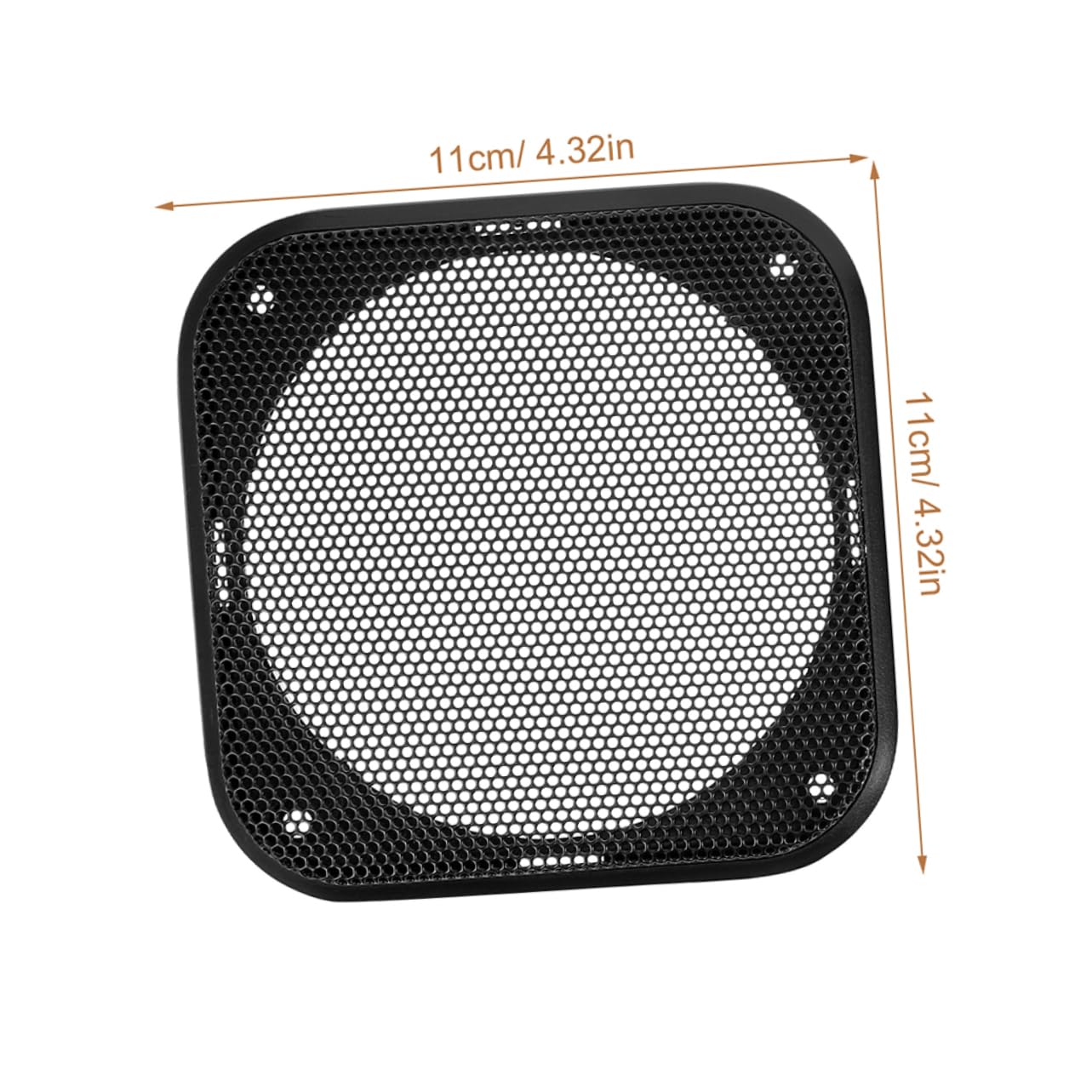 Mikinona 3pcs Speaker Grill Cover Mesh Subwoofer Guard Protector for Car Audio Construction Versatile for Boats Home Speakers Dust