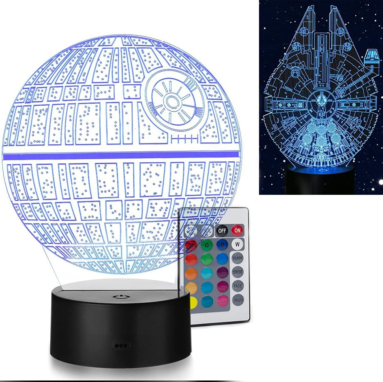 Lighting Gadget Lamp Decor with remote contorl Awesome Gift