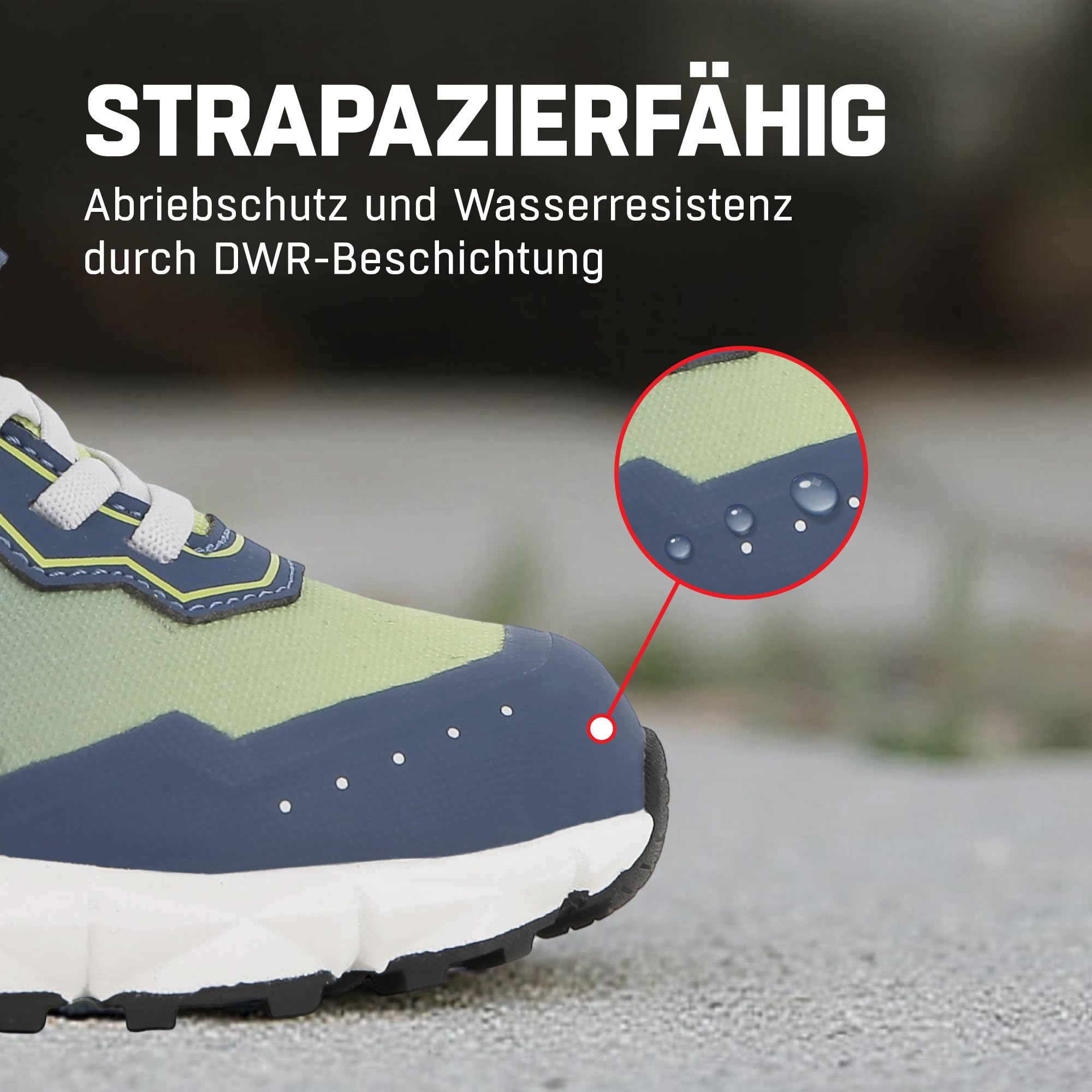 Alpina Breeze Jr Mid Wanderschuhe Kinder – Größen 36-39 | Trekkingschuhe Kinder, mit Alpitex Membran & Anti-Rutsch-Sohle, Trekking- & Wanderschuhe für Kinder