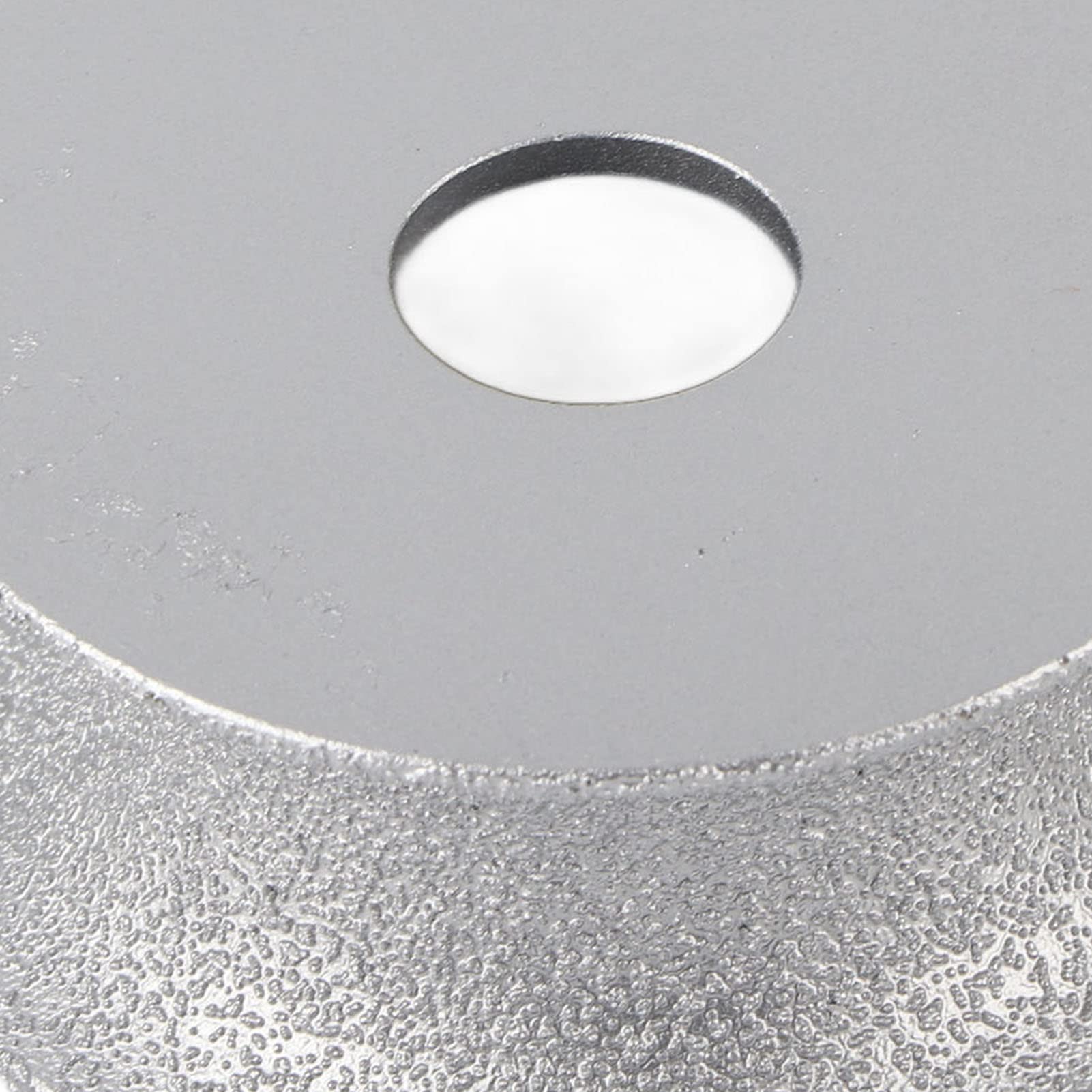Joyzan Meule Diamantée Brasée, Concave Grinding Wheel Meule à Pierre Humide et Sèche Disque Abrasif Concave Meuler Quartz Artificielle Outil Convient uniquement aux broyeurs ayant un alésage de 20 mm