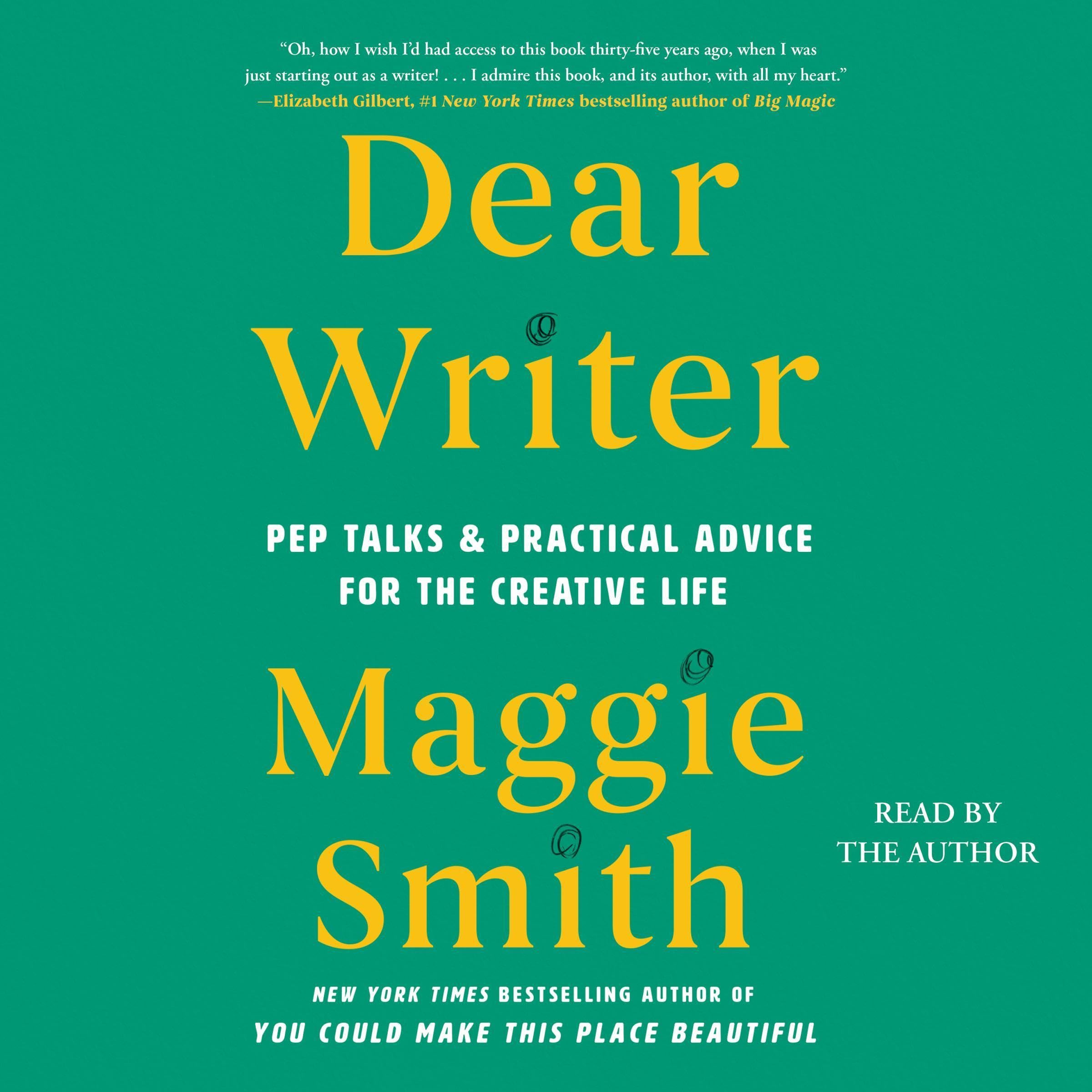 Cover art for Dear Writer