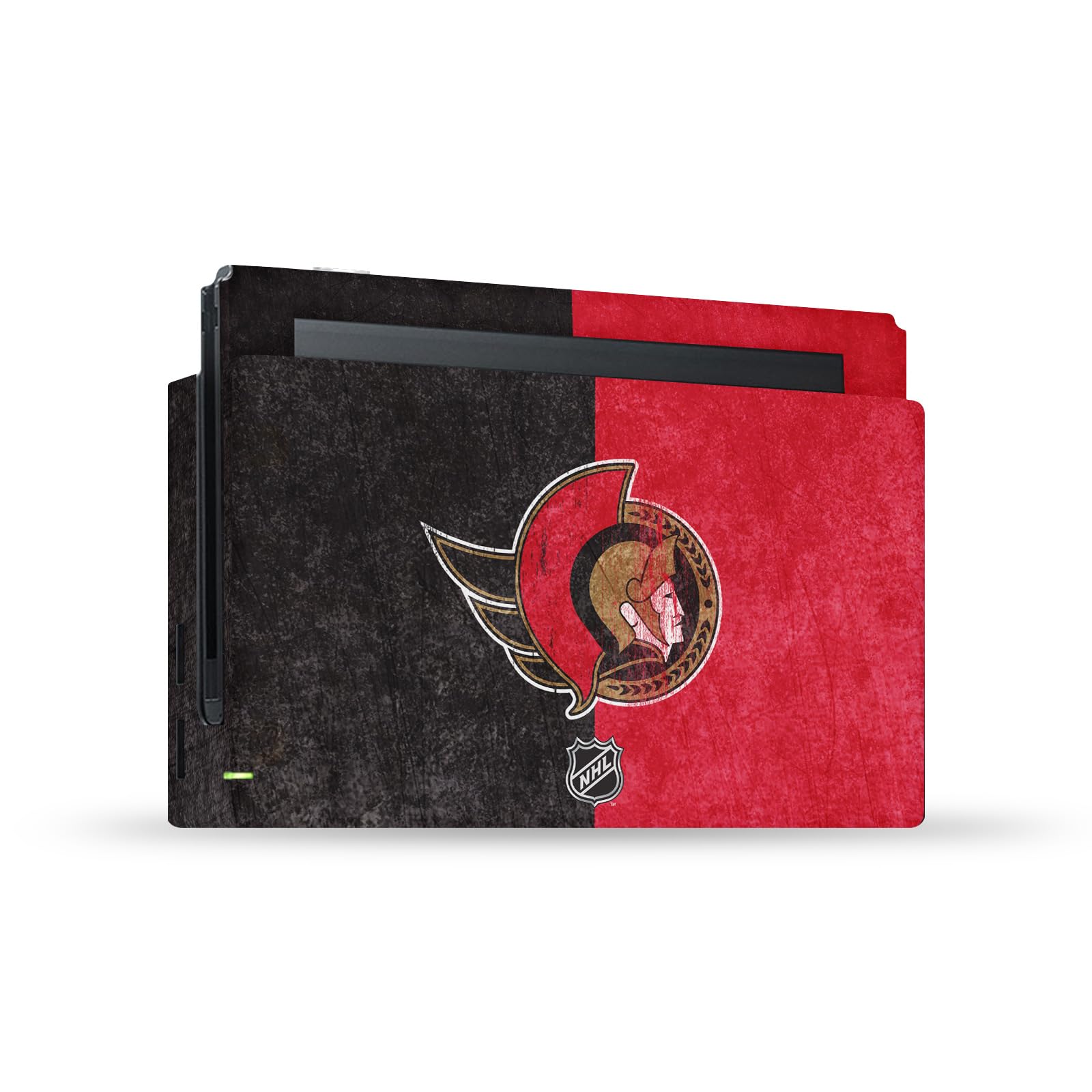 Autocollant Nintendo Switch Ottawa Senators skin vinyle console et dock - 8