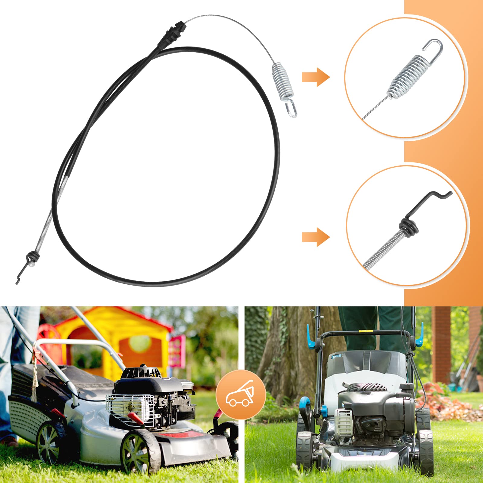 22 Toro Recycler Parts Valorup 117-9389 Traction Cable Replacement