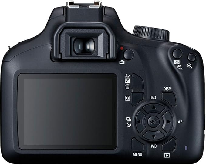 Canon EOS 4000D Cámara DSLR (Solo Cuerpo) + 32GB + Tripie + Estuche miniatura 3