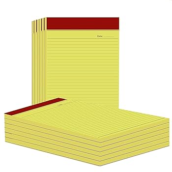Amazon.co.jp: PG Creations 幅広罫線メモ帳 A4サイズ 8.5x11