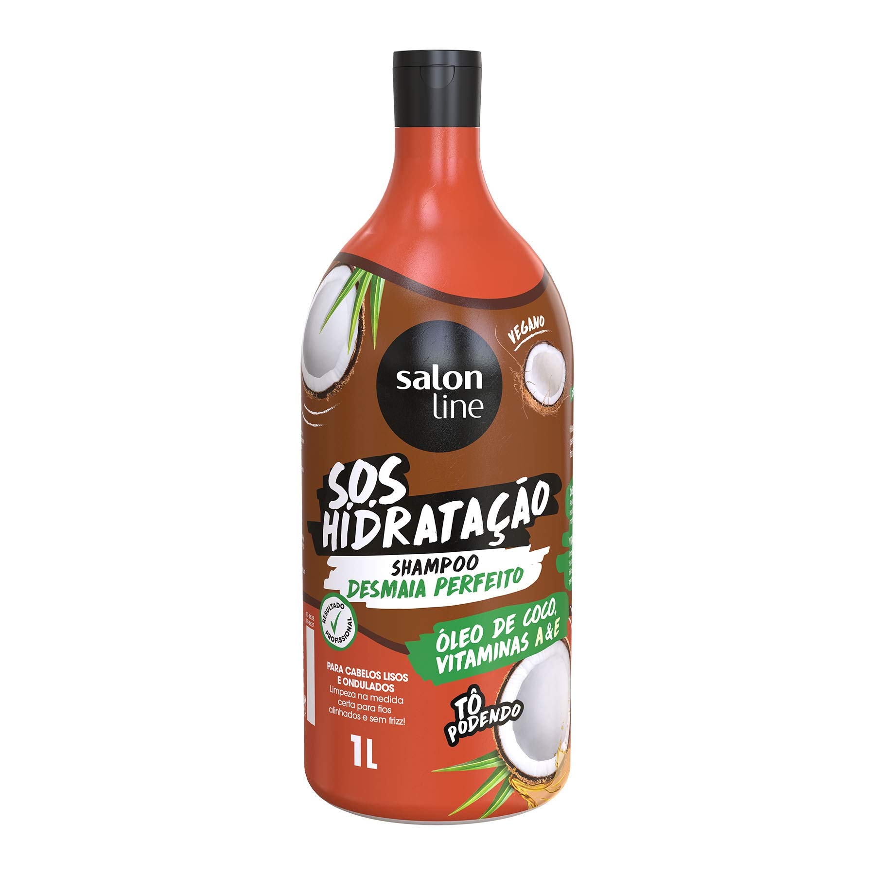 Salon LineLinha Tratamento (SOS Hidratacao) - Shampoo Desmaia Perfeito 1000 Ml - (Salon Line - Treatment (SOS Moisturize) Collection - Relaxing Perfection Shampoo 33.81 Fl Oz)