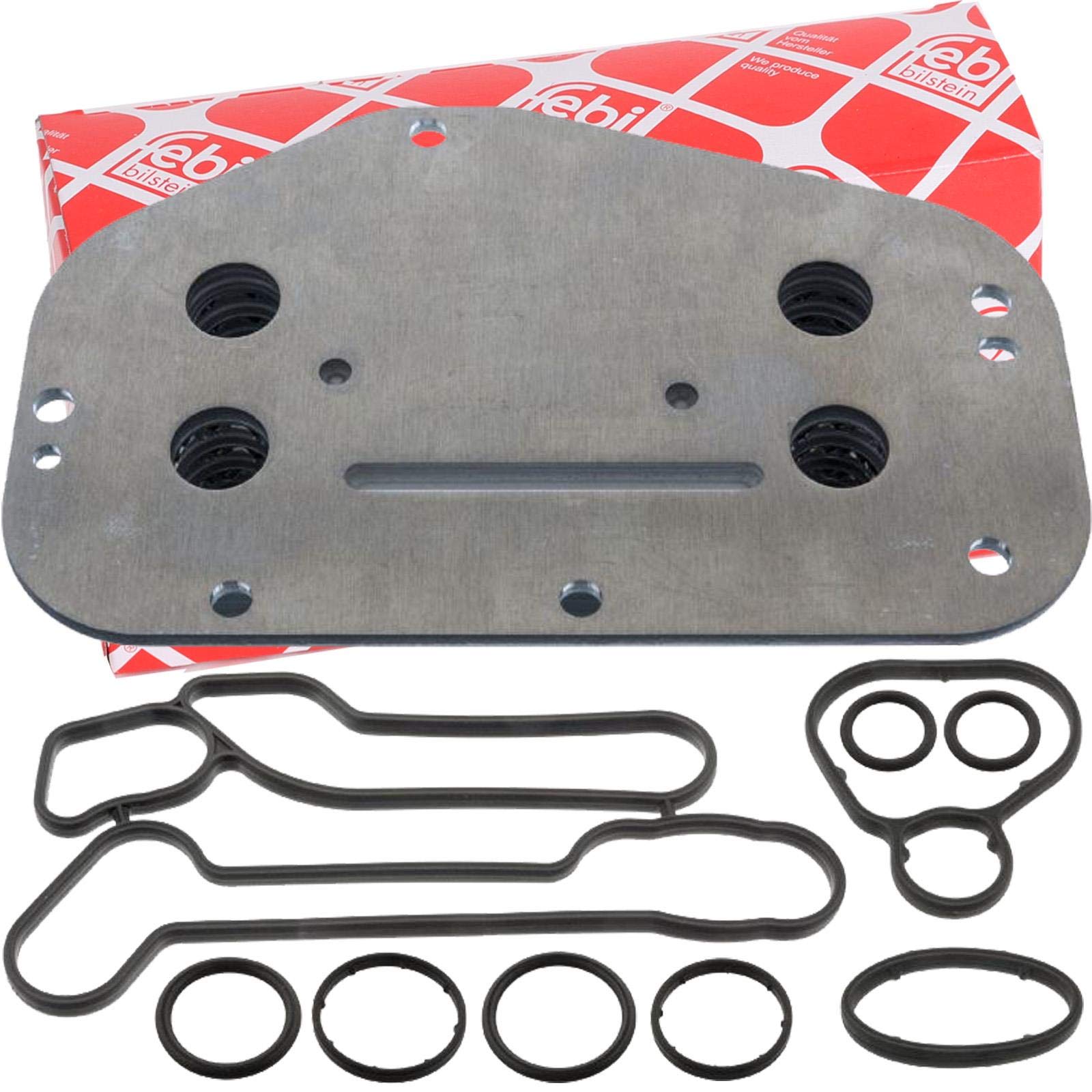 febi bilstein 101406 radiatore olio con set guarnizioni, 1 unità
