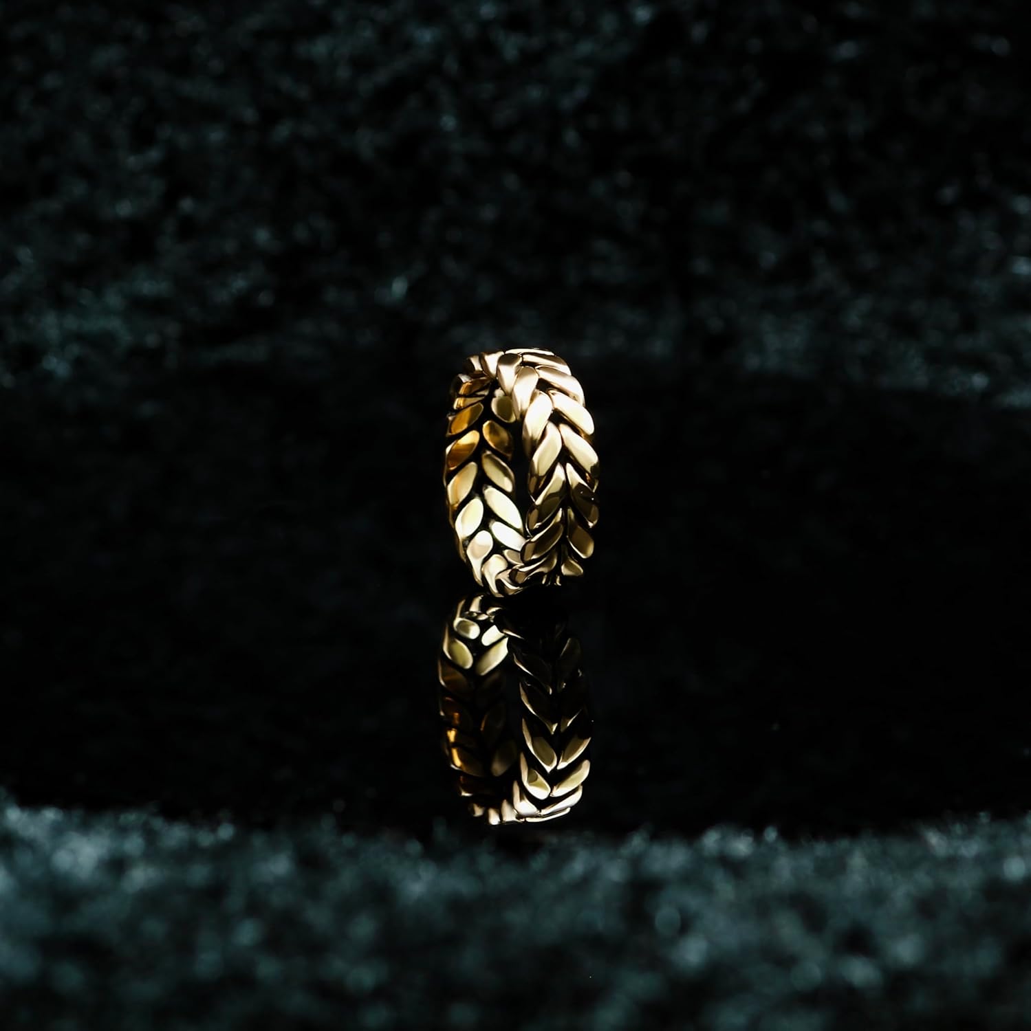Pure Copper Braided Twist Eternity HandCrafted Ring Gift Jewelry for Men and Women - Image 5