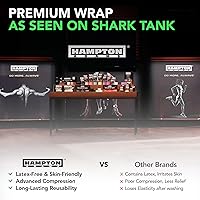 Vista 6 de Hampton Adams Como se ve en Shark Tank Vendaje elástico original (paquete de 6) Paquete de varios tamaños Vendaje de compresión de algodón