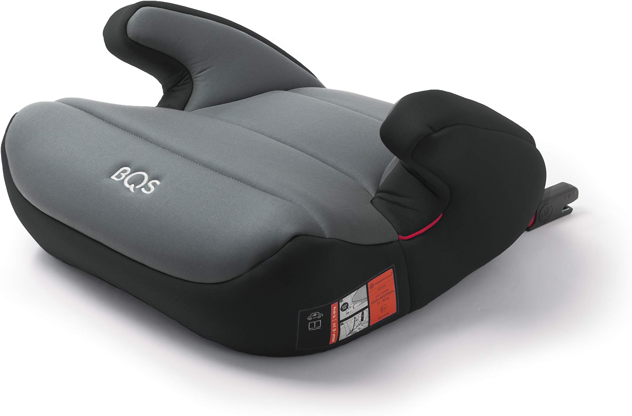 Babyauto- Bqs Baby Booster Car Seat With Isoclick Fix, Grey, Group 2/3, 15-36 Kg
