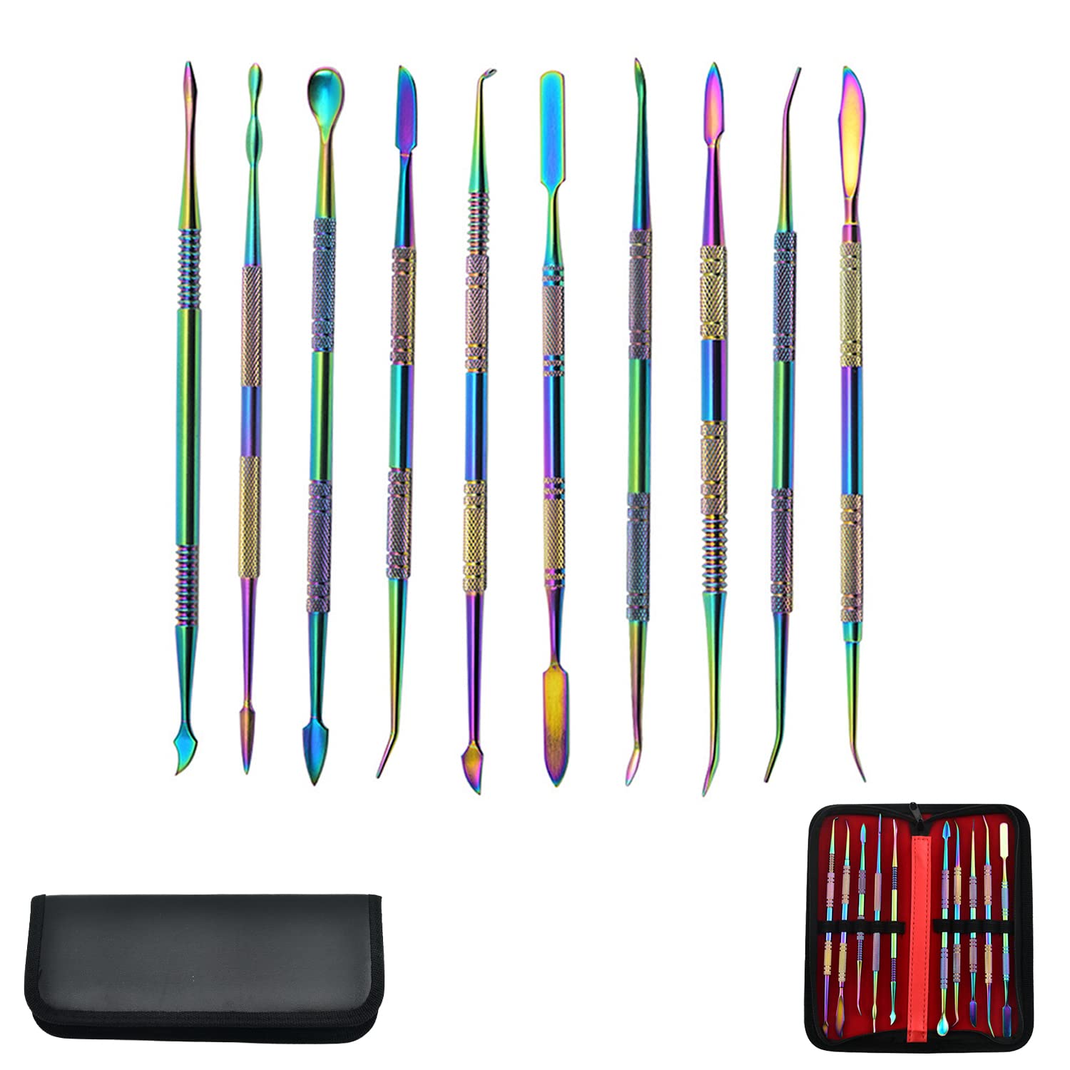 BESTonZON 6 Ensembles Outil De Sculpture Argile Pour Enfants Outils De Sculpture En Argile Fabriqués à La Main Outils De Sculpture Sur Argile Poterie Portable Couteau Tout Usage En Bois