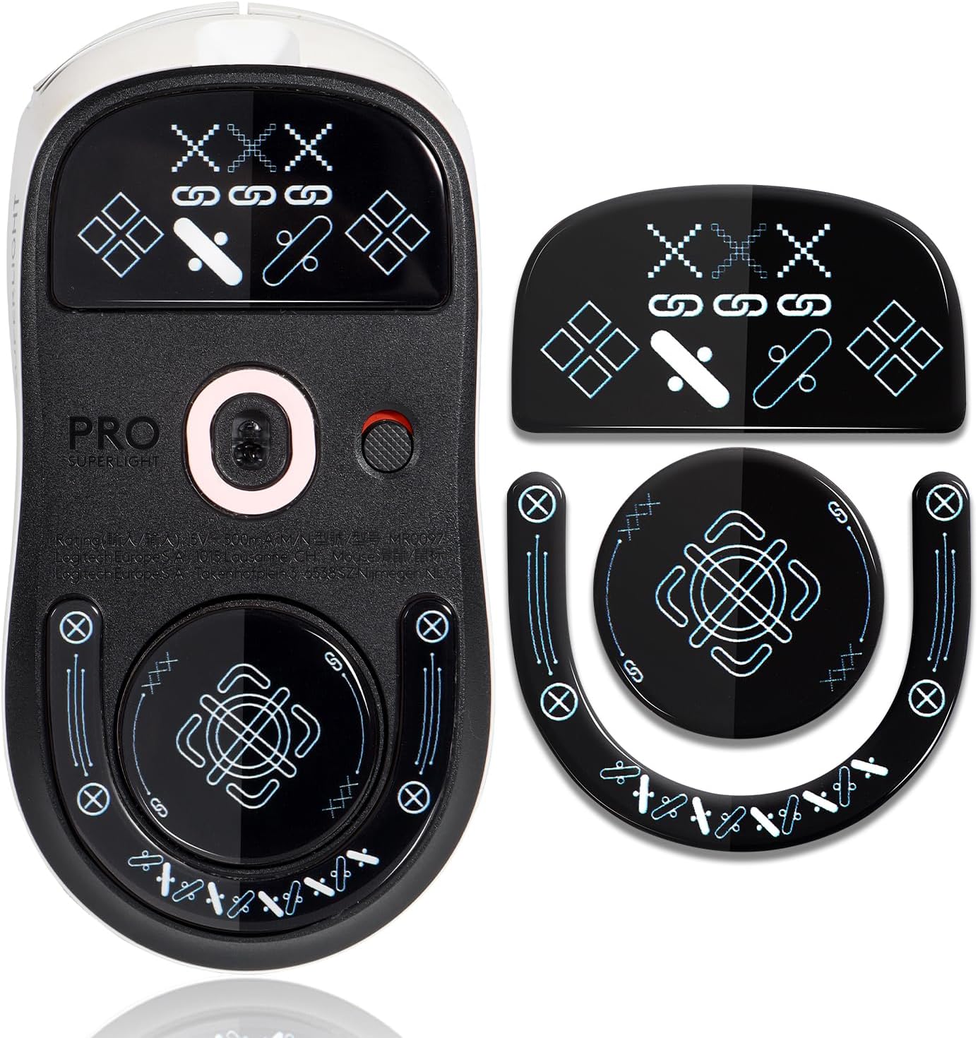 マウスソール G PRO X SUPERLIGHT 2 ワイヤレスマウス用ガラスマット