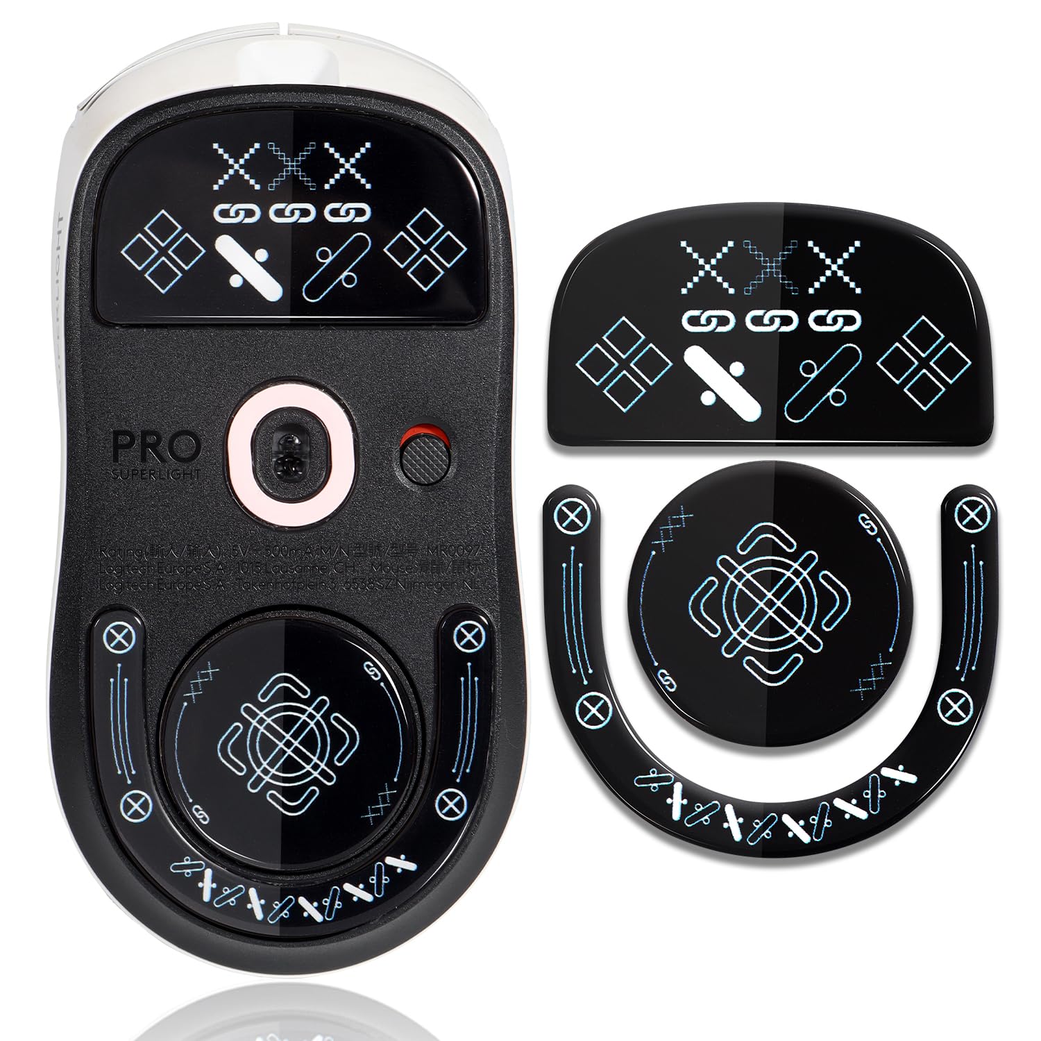 GPRO X SUPERLIGHT2＋ガラスソール Amazon.co.jp: IMMOENUC マウスソール G PRO X SUPERLIGHT 2