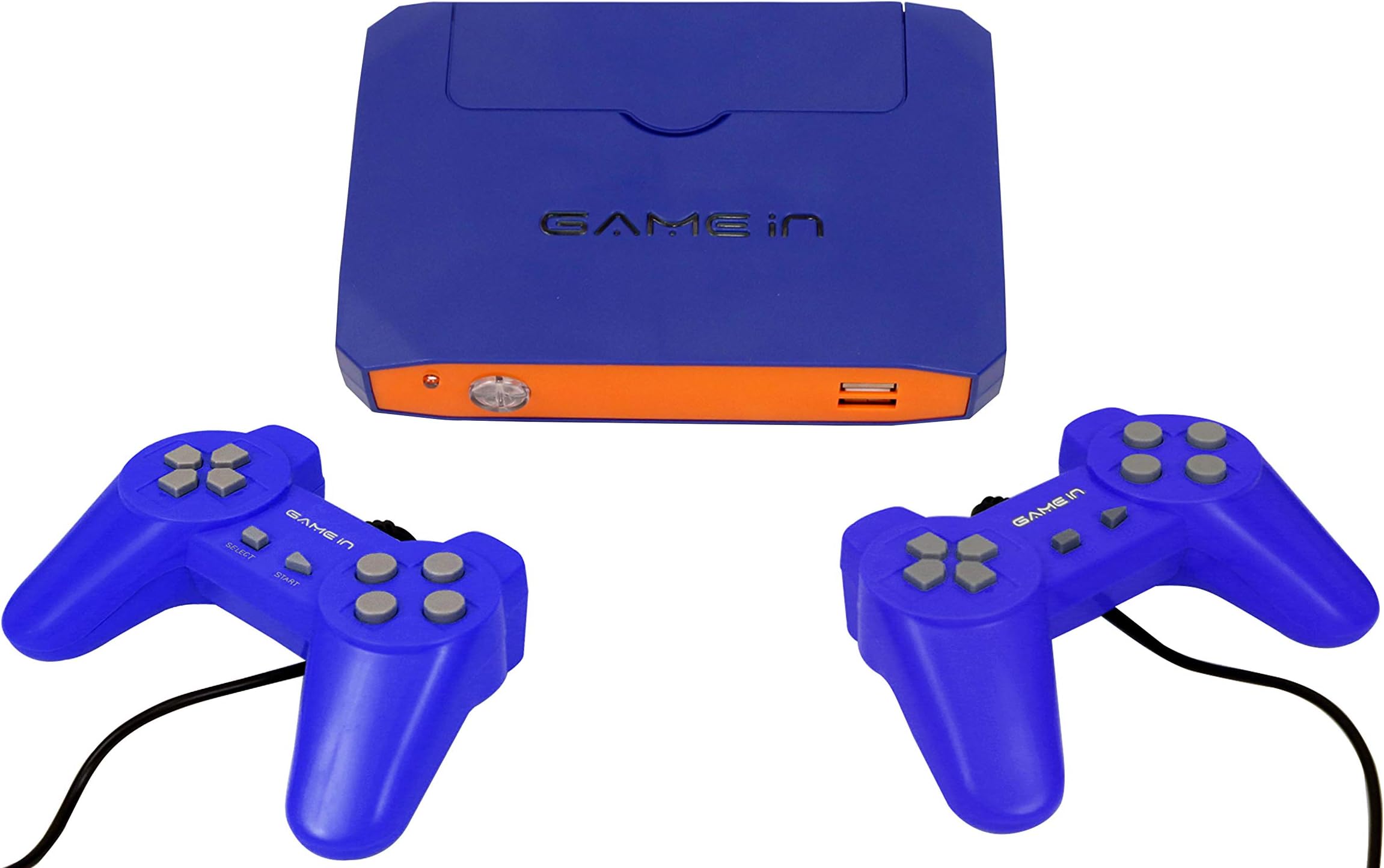 Game In Junior NX MT 09 Gaming Console By Mitashi (Orange and Blue)