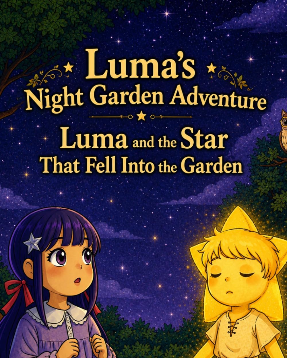 Luma's Night Garden Adventure: Luma and the Star that fell into the garden