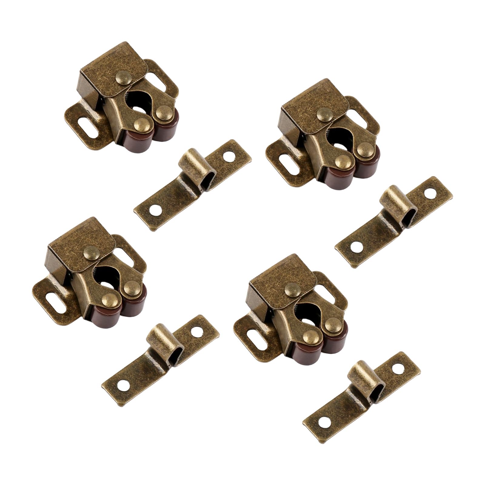 Fentency Green Color Resistant Quiet Closures Cabinet Door Latches Clamps For Kitchen Bathroom Wardrobe Hardwares Upgraded Bathroom Wardrobe Closures