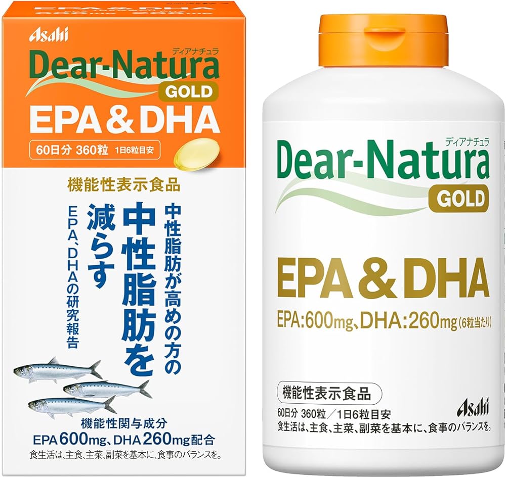 ディアナチュラゴールド EPA&DHA 360粒