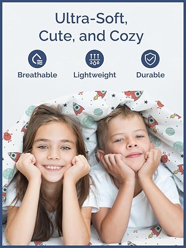 Miniatura 3 de Juego de sábanas Queen - Suave - Ropa de cama acogedora para niños y niñas - Juego de sábanas para niños - Fácil cuidado y limpieza - Cómodo -