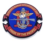 Squadron Nostalgia LLC 11th MEU PVC Patch – with Hook and Loop