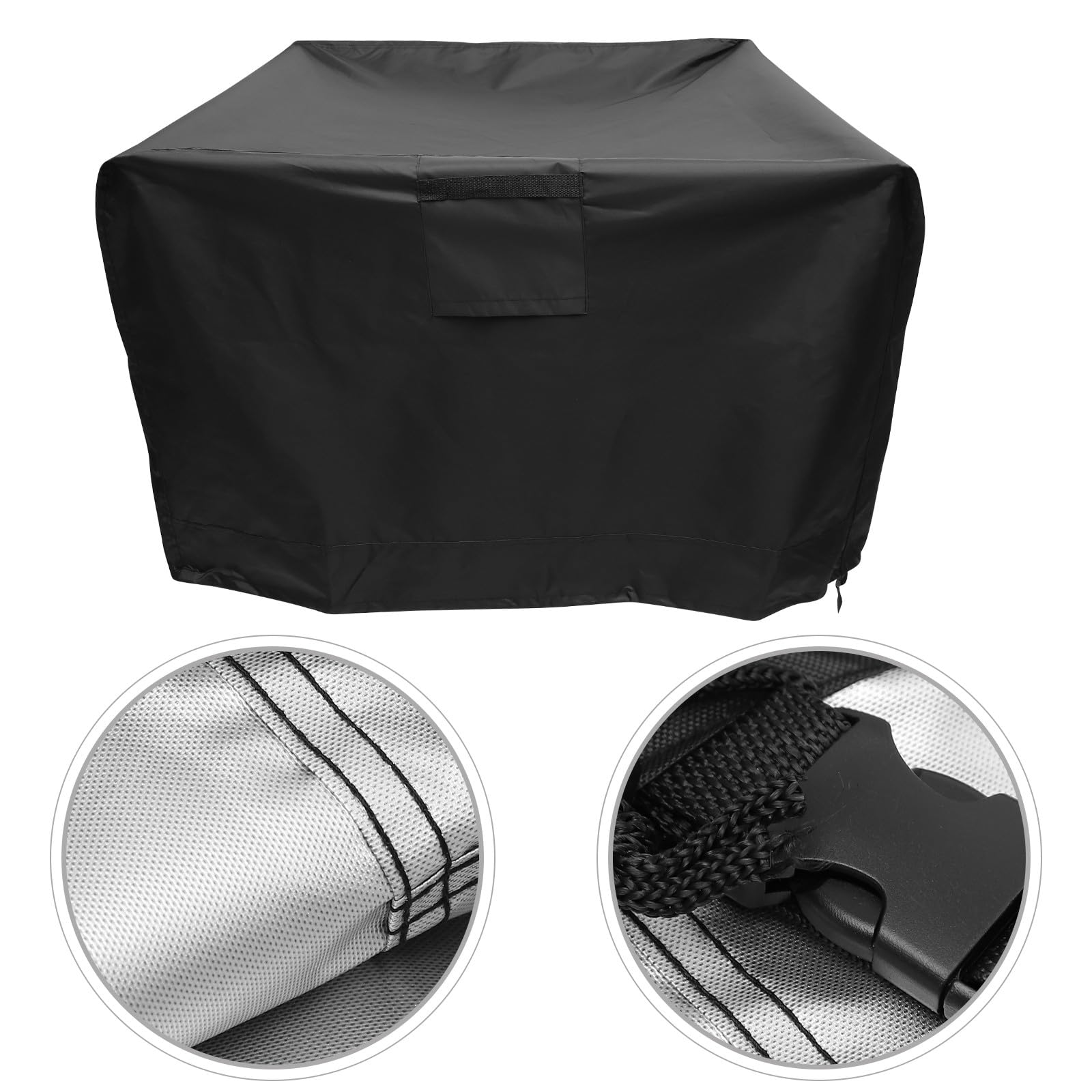 Toddmomy Copertura Resistente all'Acqua e Neve per Barbecue da Esterno Oxford 420D Copertura Grill Antistrappo Cordoncino per Giardino e Terrazza