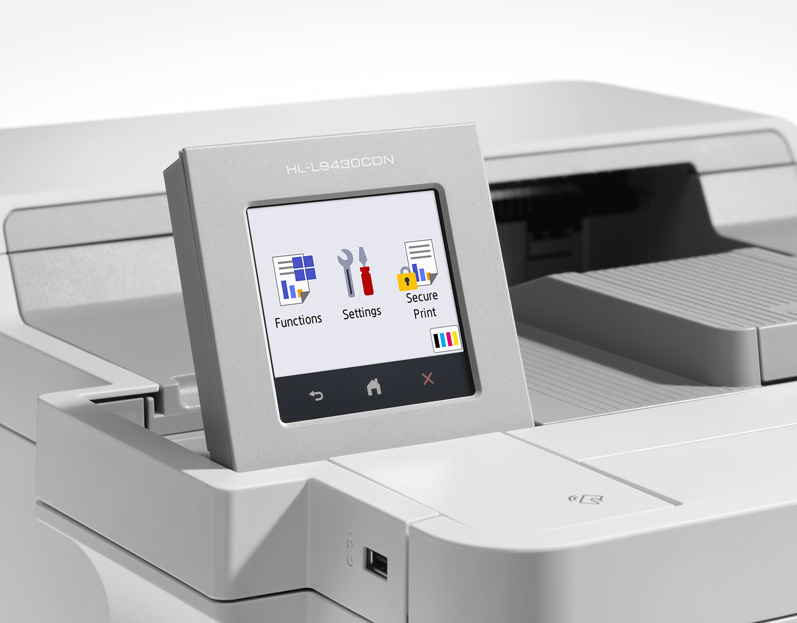 Brother HL-L9430CDN | Imprimante Laser Couleur Professionnelle | Ecran Tactile | Imprime jusqu'à 40 Pages par Minute au Format A4