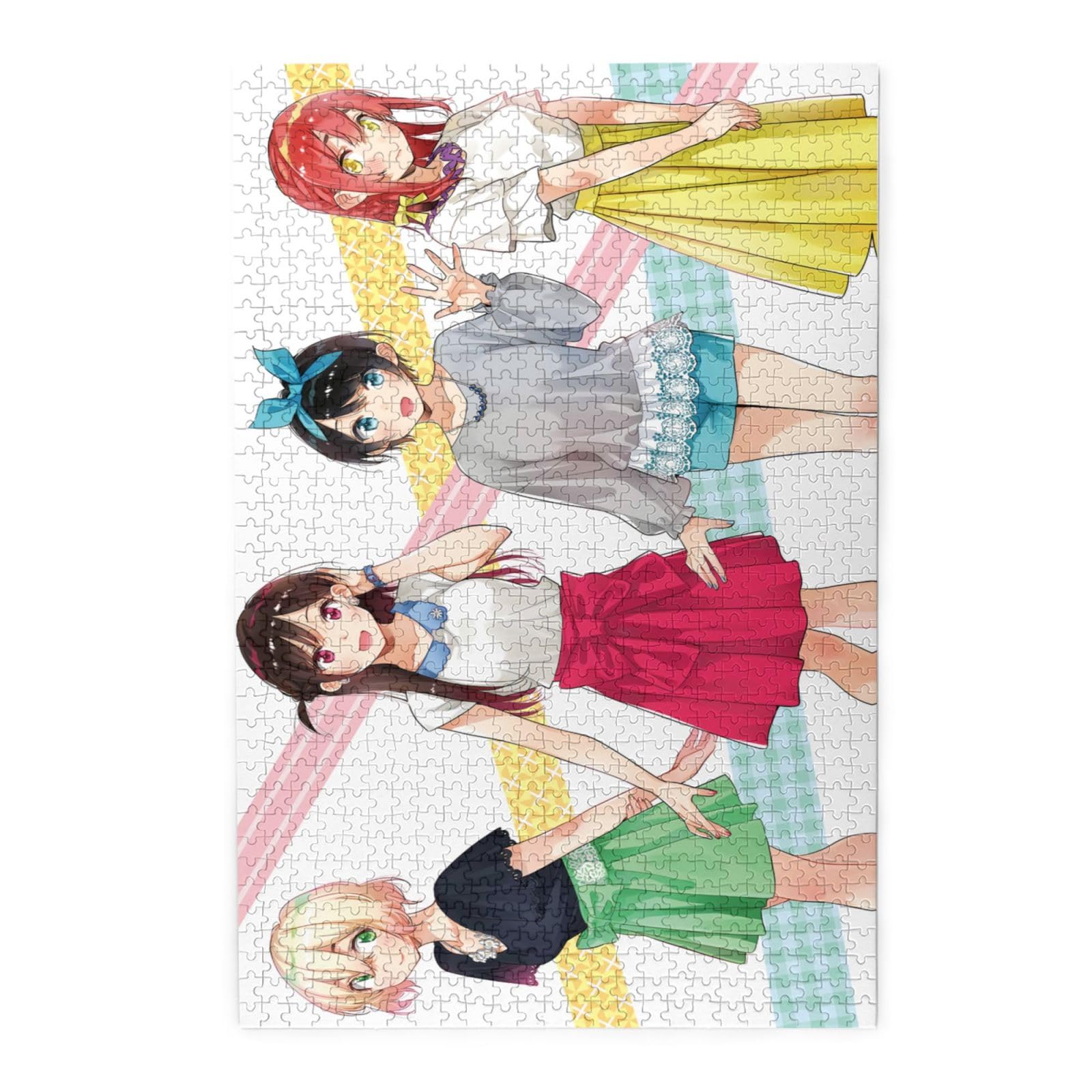 Amazon.co.jp: パズル 1000ピース 彼女、お借りします 木製 